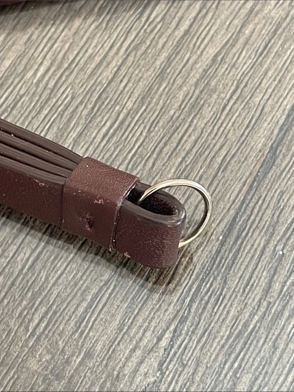 Coach Brown Hangtag & Zipper Pull - Replacement Parts